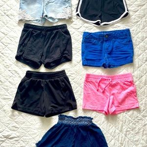Girls shorts bundle